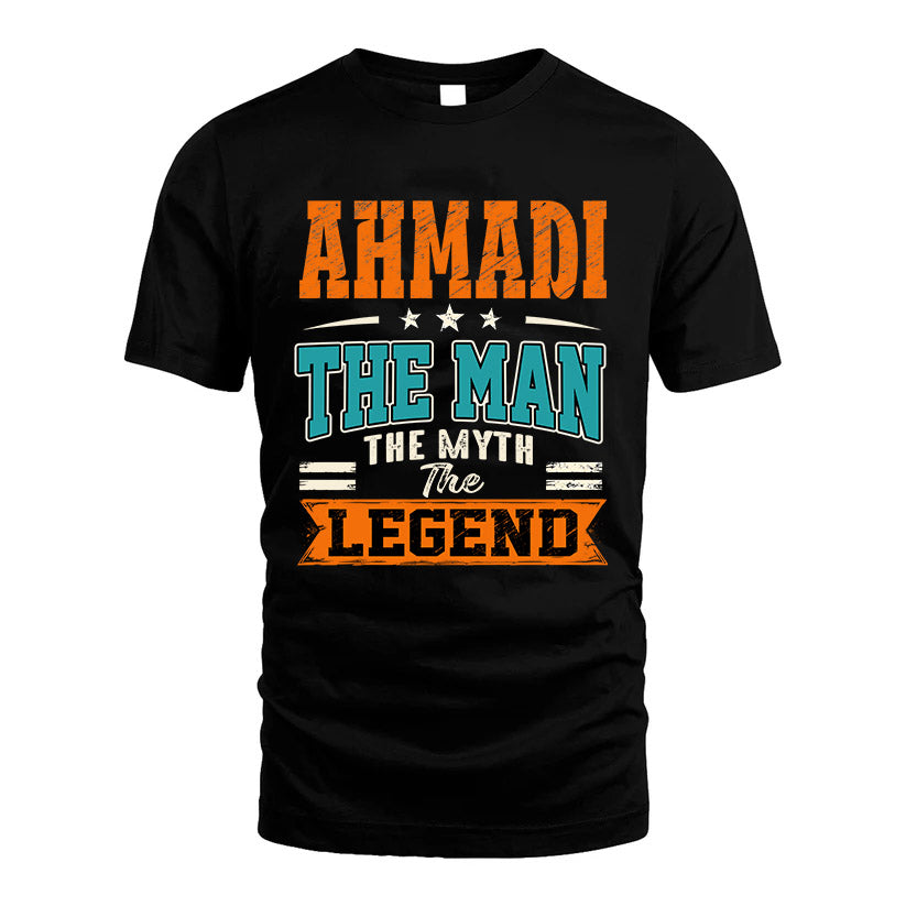 AHMADI HH F007 The Man The Myth The Legend Personalized Shirt – Gift for Men