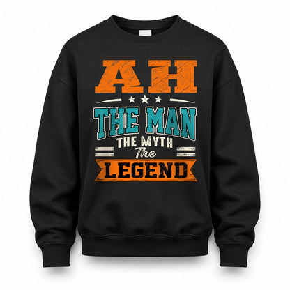 AH HH F007 The Man The Myth The Legend Personalized Shirt – Gift for Men