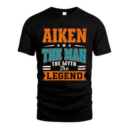 AIKEN HH F007 The Man The Myth The Legend Personalized Shirt – Gift for Men