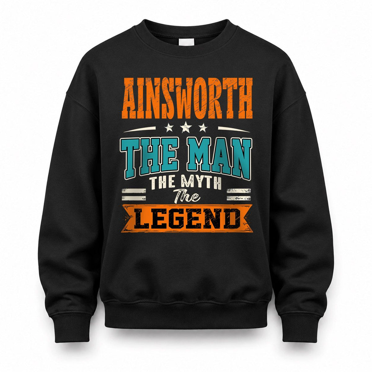 AINSWORTH HH F007 The Man The Myth The Legend Personalized Shirt – Gift for Men