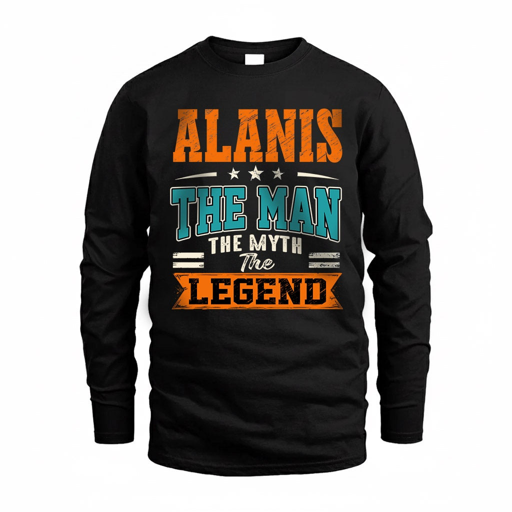 ALANIS HH F007 The Man The Myth The Legend Personalized Shirt – Gift for Men