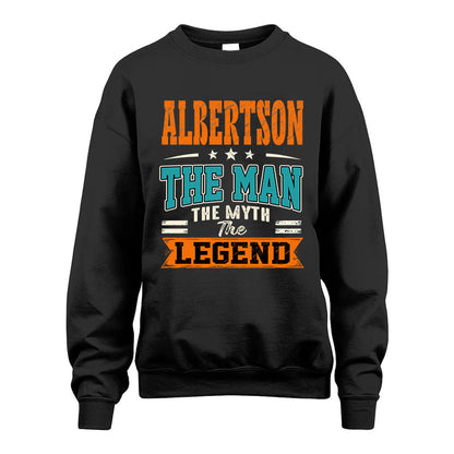 ALBERTSON HH F007 The Man The Myth The Legend Personalized Shirt – Gift for Men