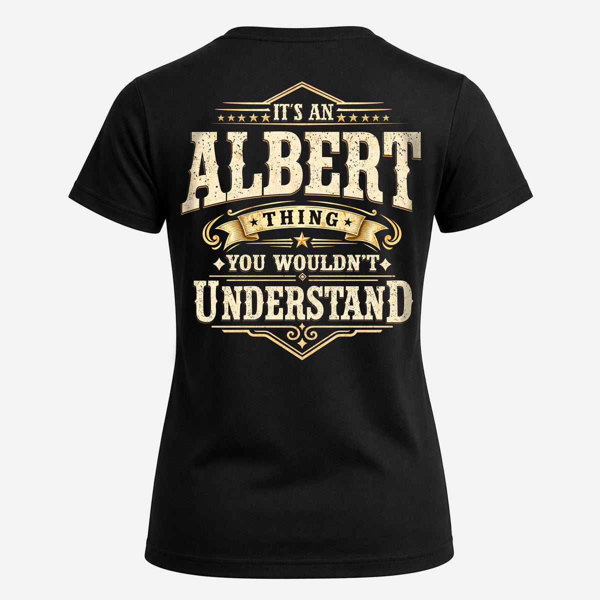ALBERT HH-F003–Personalized Name Quote Apparel “It’s an NAME Thing You Wouldn’t Understand”