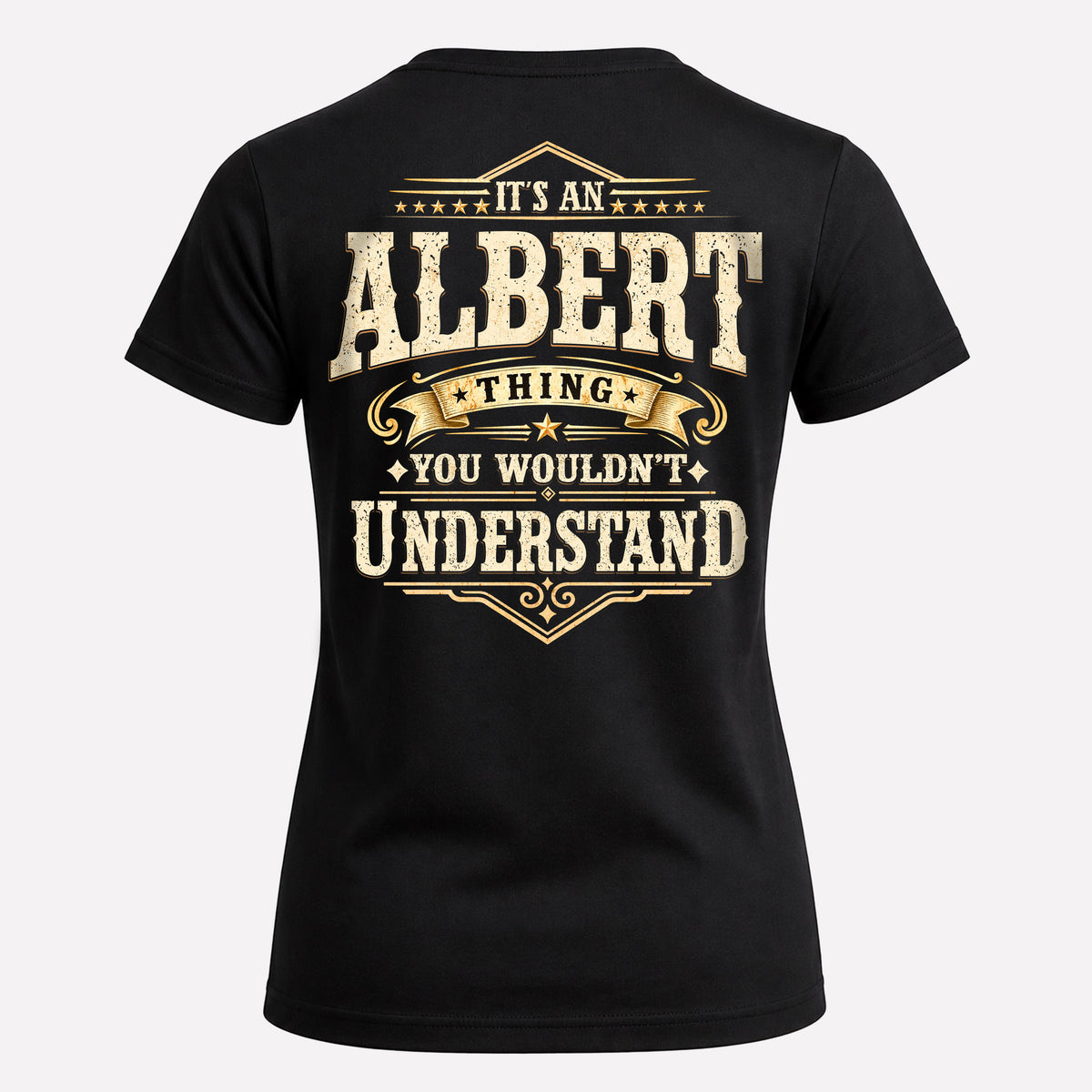 ALBERT HH-F003–Personalized Name Quote Apparel “It’s an NAME Thing You Wouldn’t Understand”