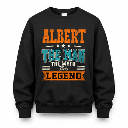 ALBERT HH F007 The Man The Myth The Legend Personalized Shirt – Gift for Men