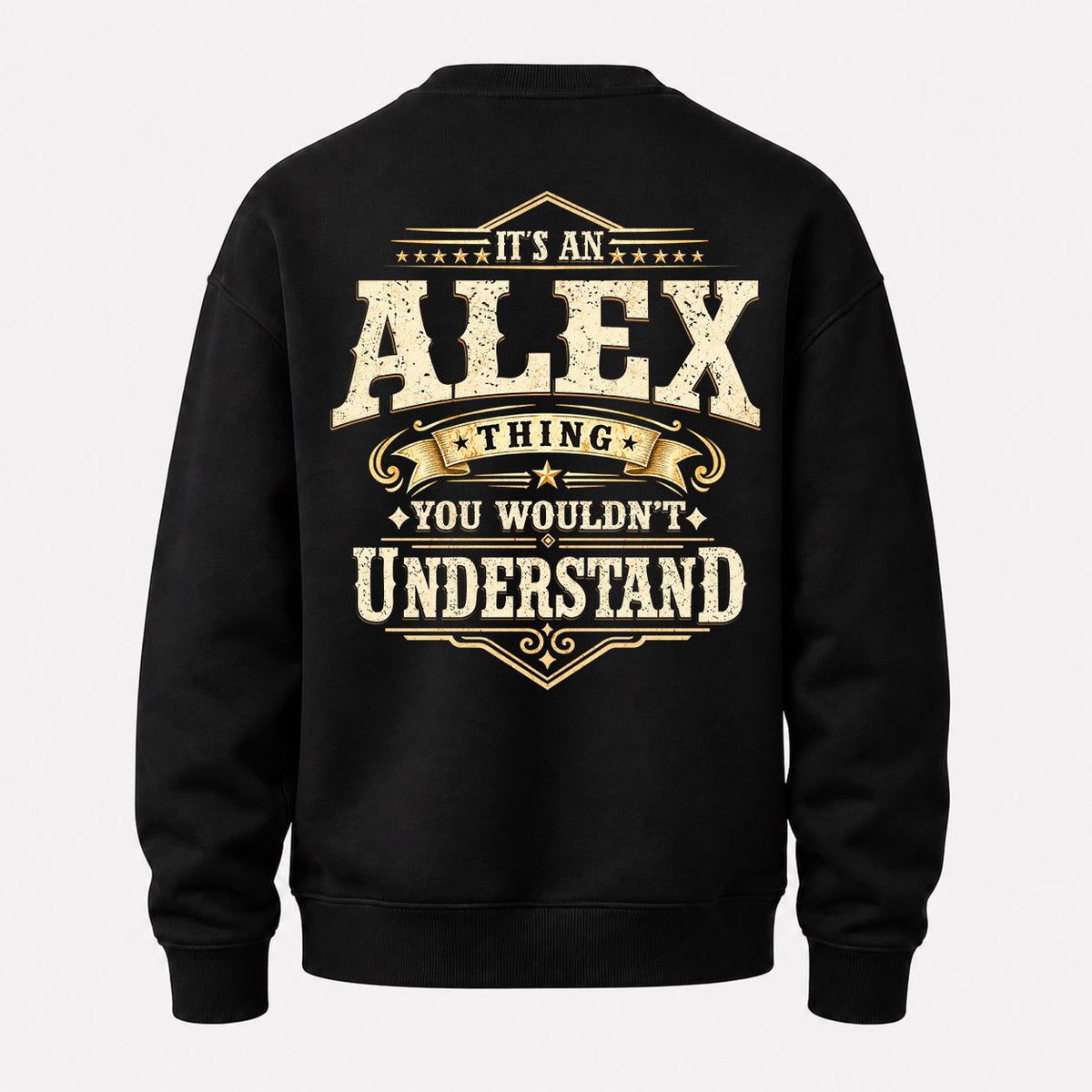 ALEX HH-F003–Personalized Name Quote Apparel “It’s an NAME Thing You Wouldn’t Understand”