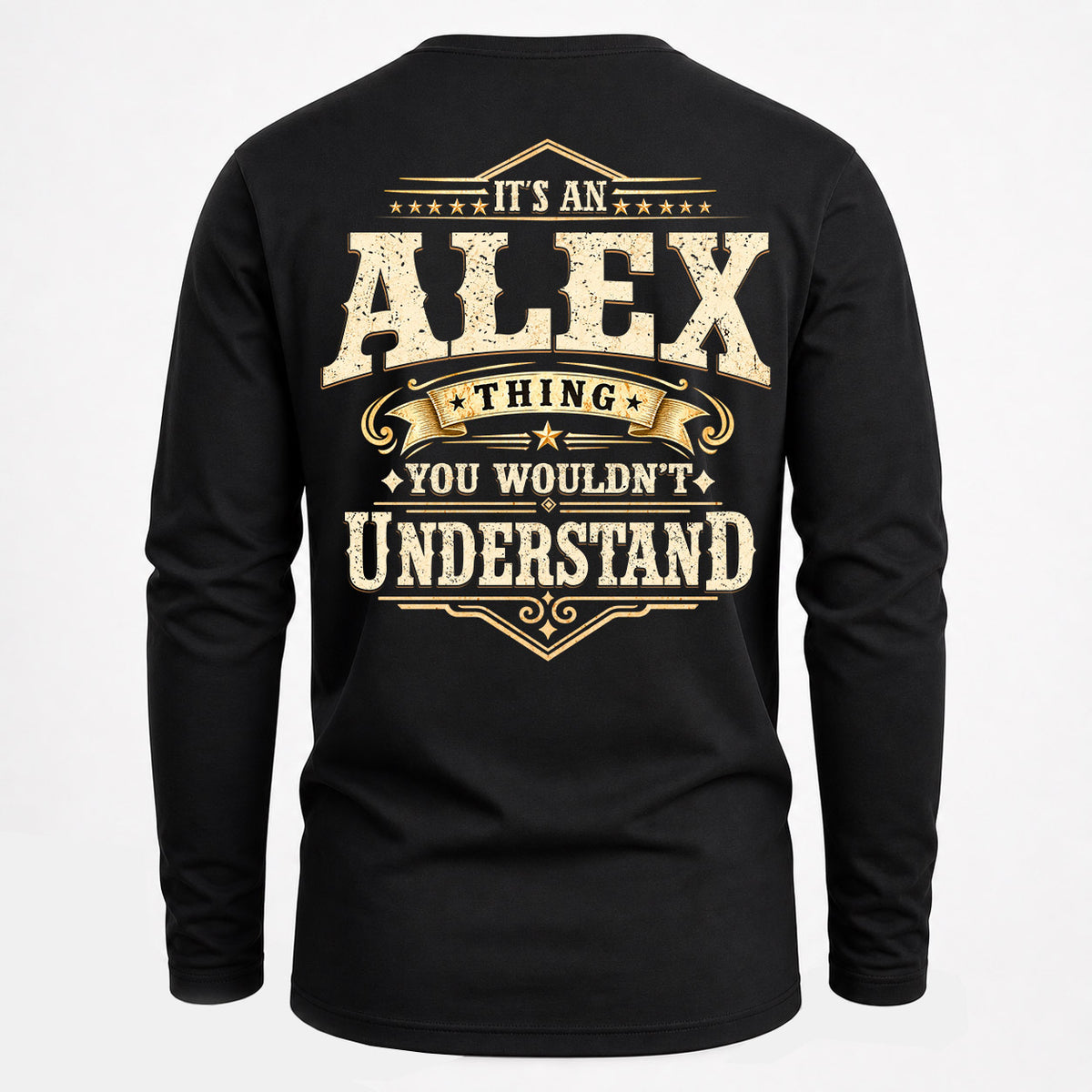 ALEX HH-F003–Personalized Name Quote Apparel “It’s an NAME Thing You Wouldn’t Understand”