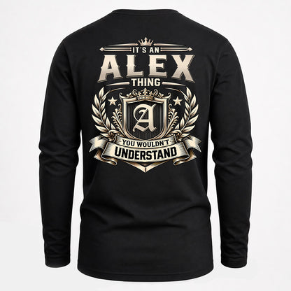 ALEX HH-F006 Thing Personalized Name T Shirt – You Wouldn’t Understand
