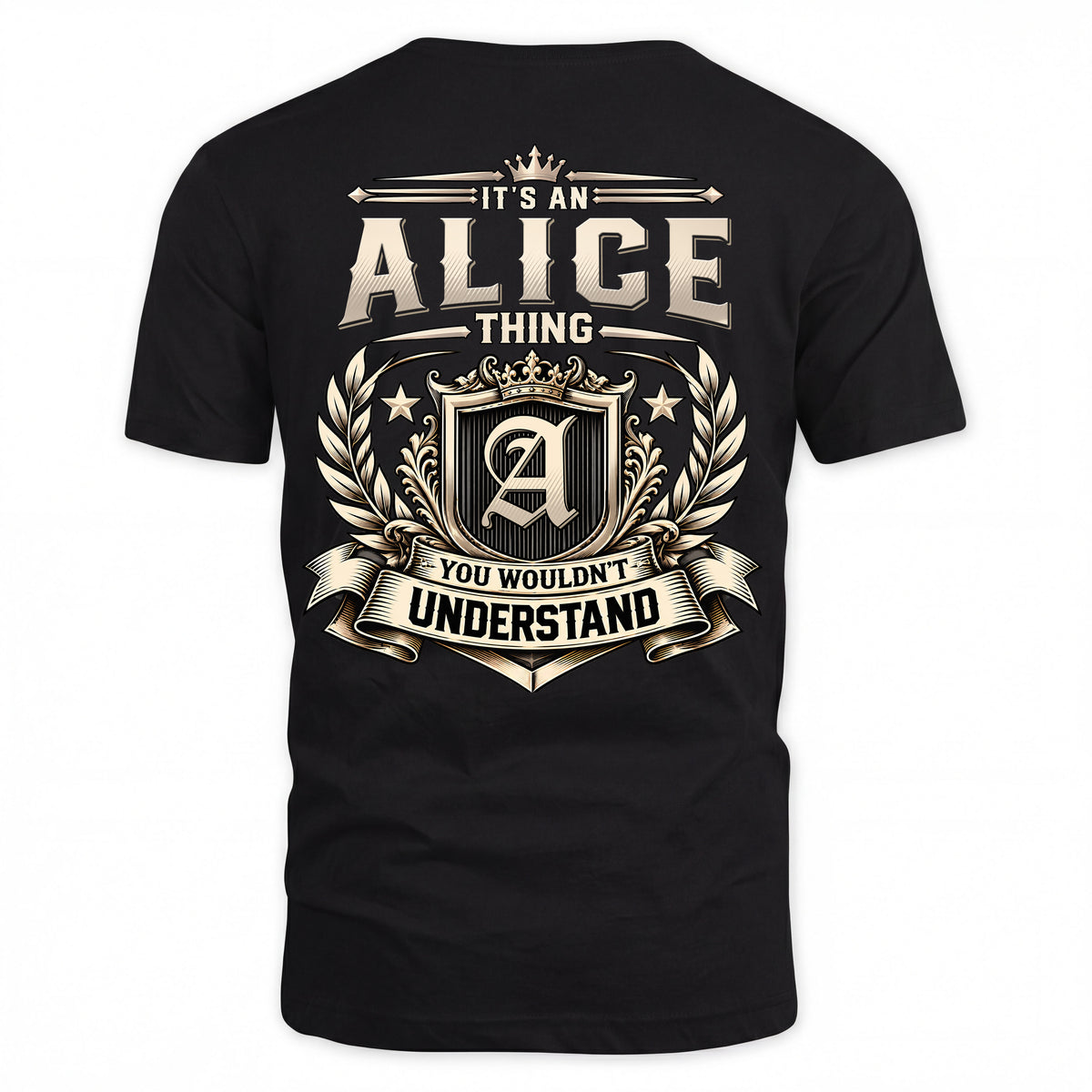 ALICE HH-F006 Thing Personalized Name T Shirt – You Wouldn’t Understand