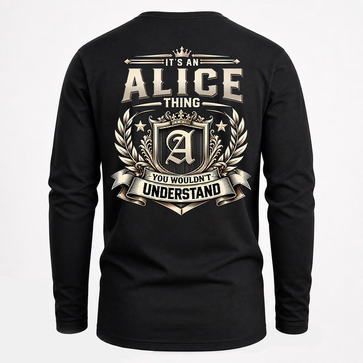 ALICE HH-F006 Thing Personalized Name T Shirt – You Wouldn’t Understand