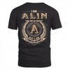 ALIN 2K-101–Personalized Name Quote Apparel “I Am NAME May Not Be Perfect But I Am Limited Edition”