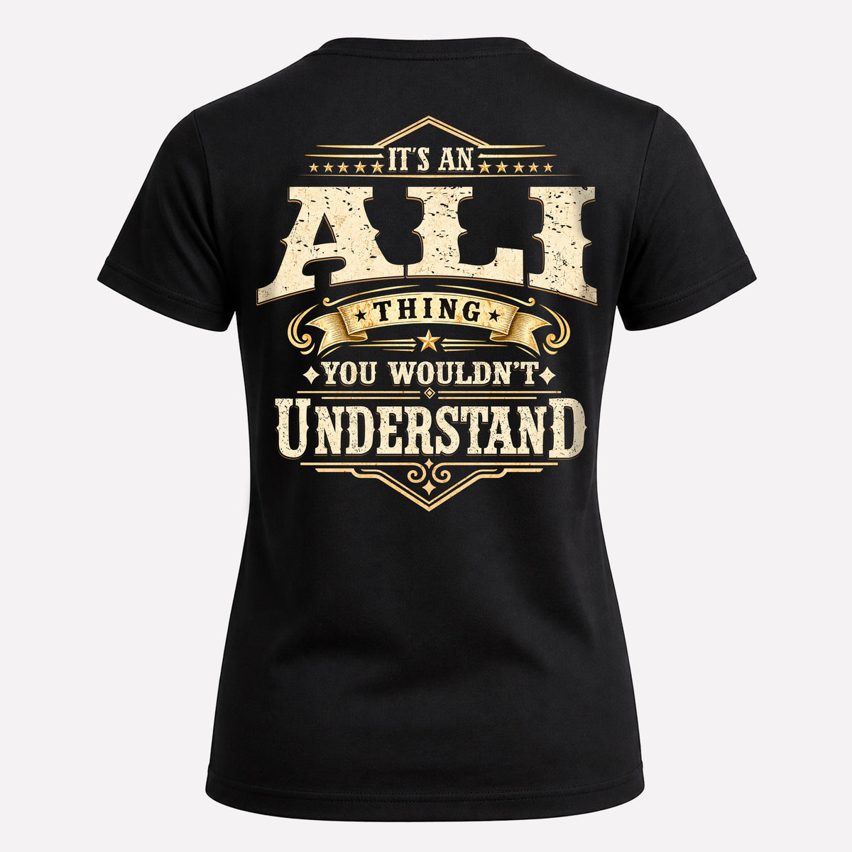 ALI HH-F003–Personalized Name Quote Apparel “It’s an NAME Thing You Wouldn’t Understand”