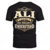 ALI HH-F003–Personalized Name Quote Apparel “It’s an NAME Thing You Wouldn’t Understand”