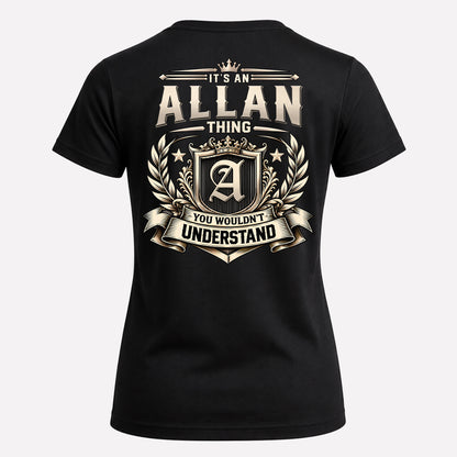 ALLAN HH-F006 Thing Personalized Name T Shirt – You Wouldn’t Understand