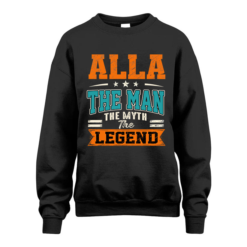 ALLA HH F007 The Man The Myth The Legend Personalized Shirt – Gift for Men