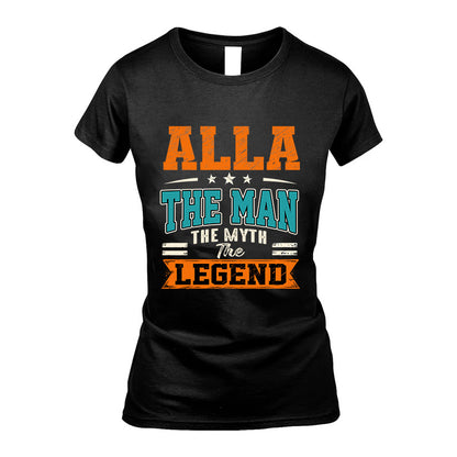 ALLA HH F007 The Man The Myth The Legend Personalized Shirt – Gift for Men