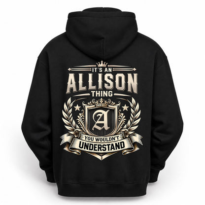 ALLISON HH-F006 Thing Personalized Name T Shirt – You Wouldn’t Understand
