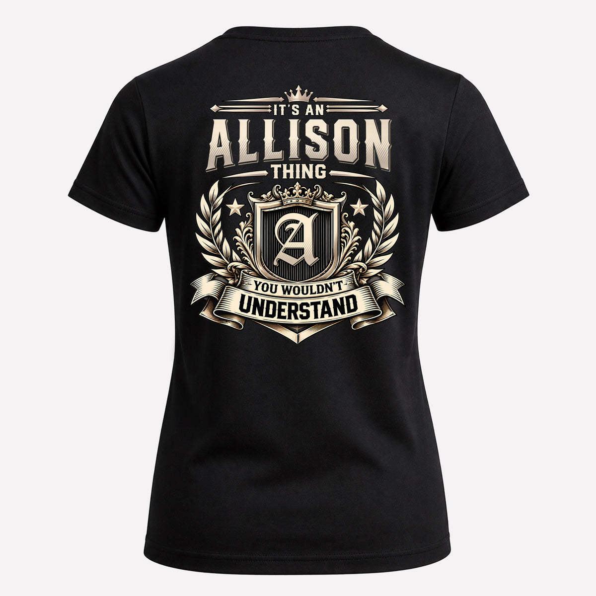 ALLISON HH-F006 Thing Personalized Name T Shirt – You Wouldn’t Understand