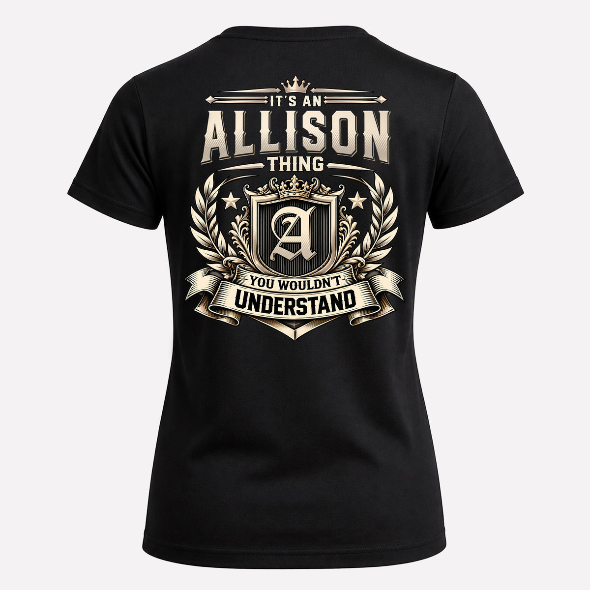 ALLISON HH-F006 Thing Personalized Name T Shirt – You Wouldn’t Understand