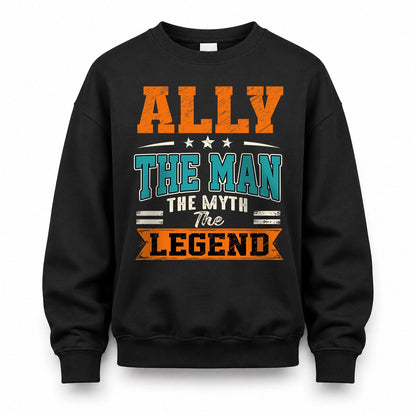 ALLY HH F007 The Man The Myth The Legend Personalized Shirt – Gift for Men