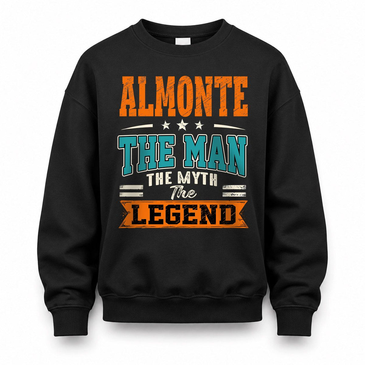 ALMONTE HH F007 The Man The Myth The Legend Personalized Shirt – Gift for Men