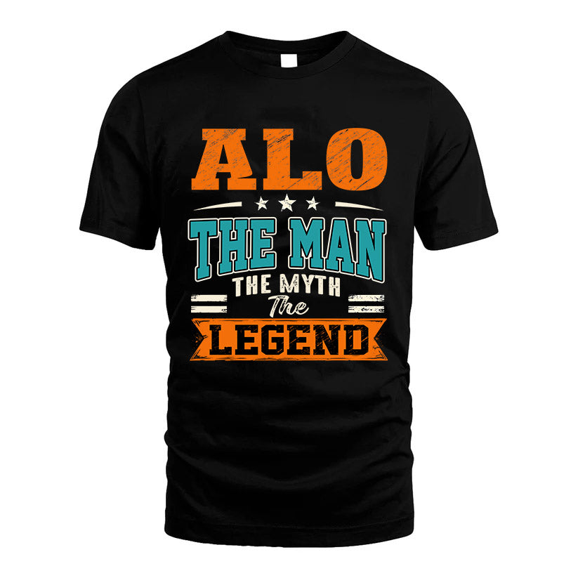 ALO HH F007 The Man The Myth The Legend Personalized Shirt – Gift for Men