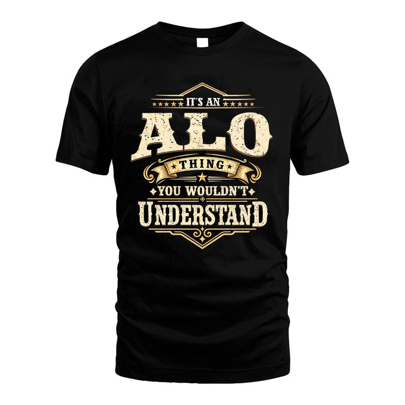 ALO HH-F009–Personalized Name Quote Apparel “It’s an NAME Thing You Wouldn’t Understand”
