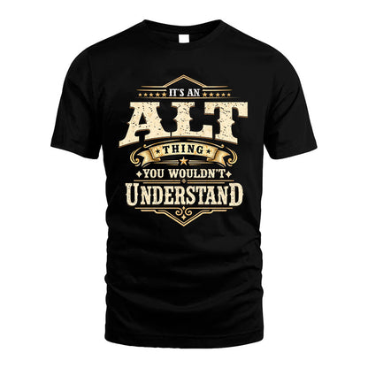 ALT HH-F009–Personalized Name Quote Apparel “It’s an NAME Thing You Wouldn’t Understand”