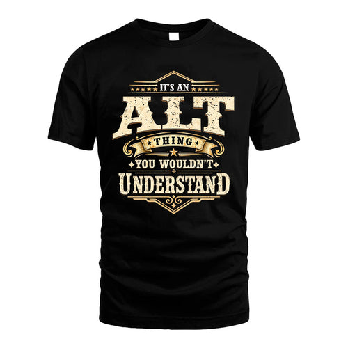 ALT HH-F009–Personalized Name Quote Apparel “It’s an NAME Thing You Wouldn’t Understand”