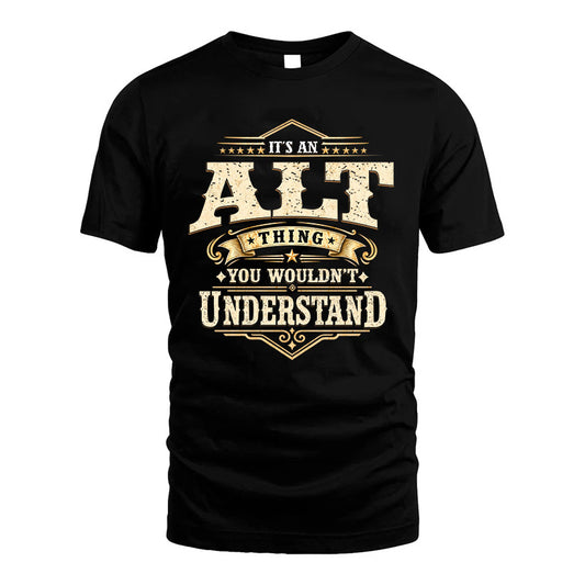 ALT HH-F009–Personalized Name Quote Apparel “It’s an NAME Thing You Wouldn’t Understand”