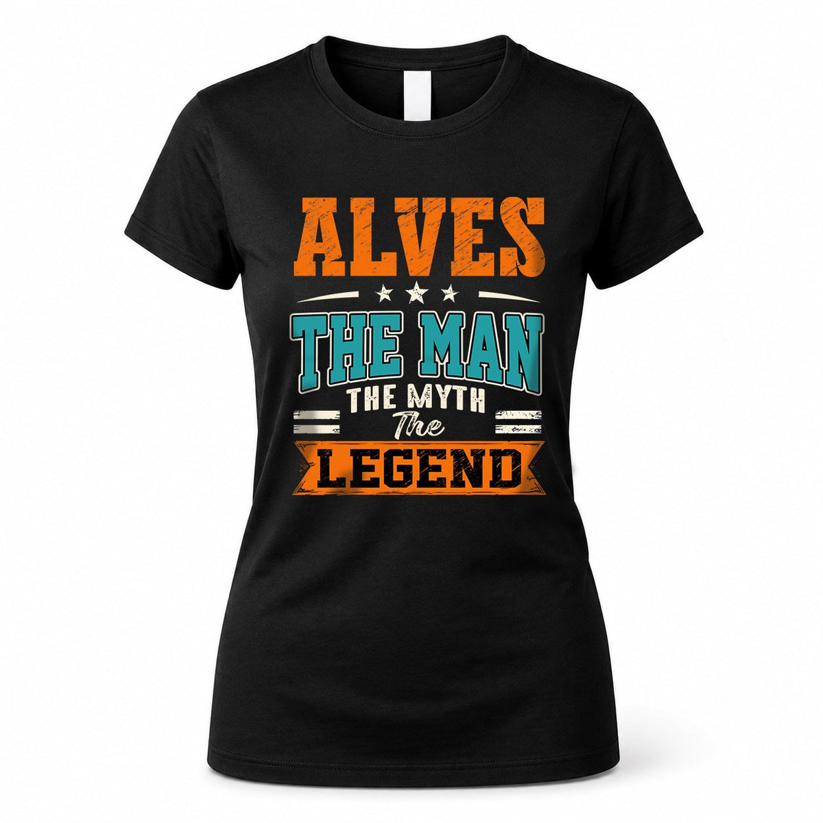 ALVES HH F007 The Man The Myth The Legend Personalized Shirt – Gift for Men