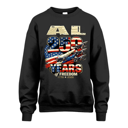 AL HH88-K250-105...250 Years Of Freedom 1776-2026