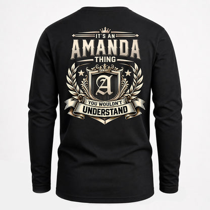 AMANDA HH-F006 Thing Personalized Name T Shirt – You Wouldn’t Understand