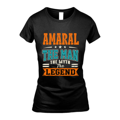 AMARAL HH F007 The Man The Myth The Legend Personalized Shirt – Gift for Men