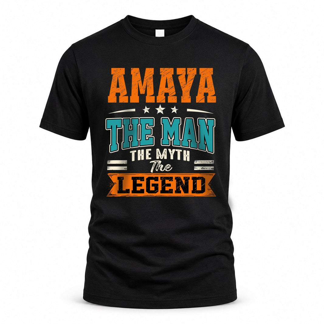 AMAYA HH F007 The Man The Myth The Legend Personalized Shirt – Gift for Men
