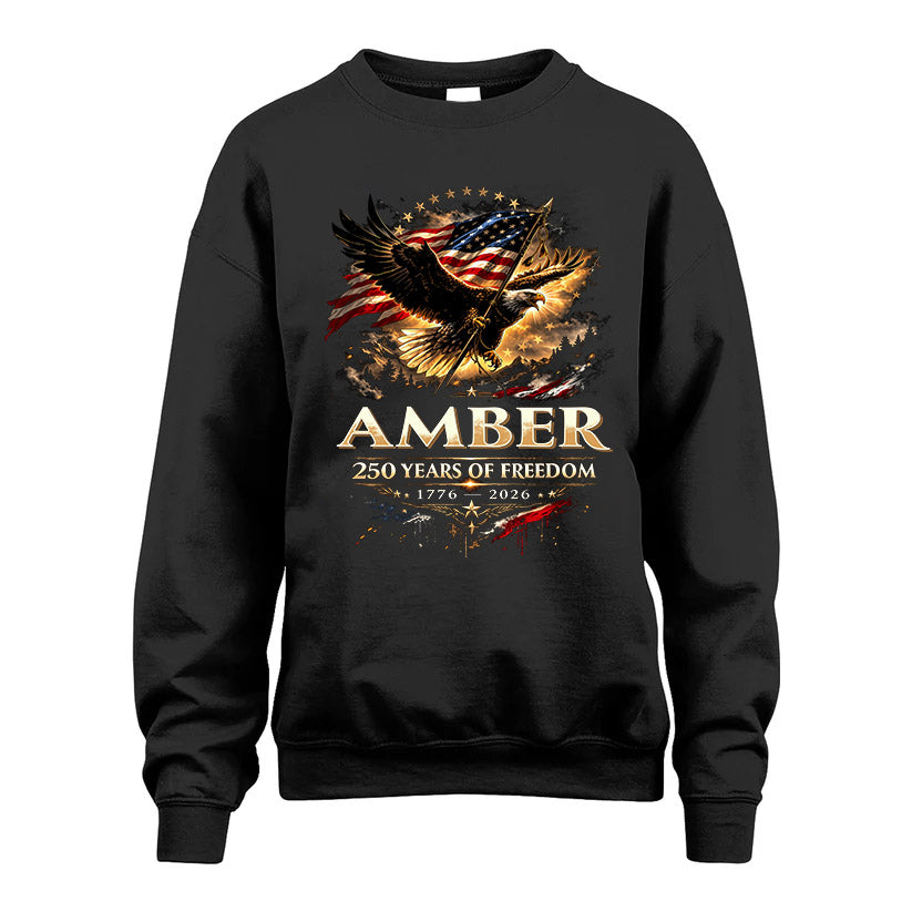 AMBER HH88-K250-103...250 Years Of Freedom 1776-2026