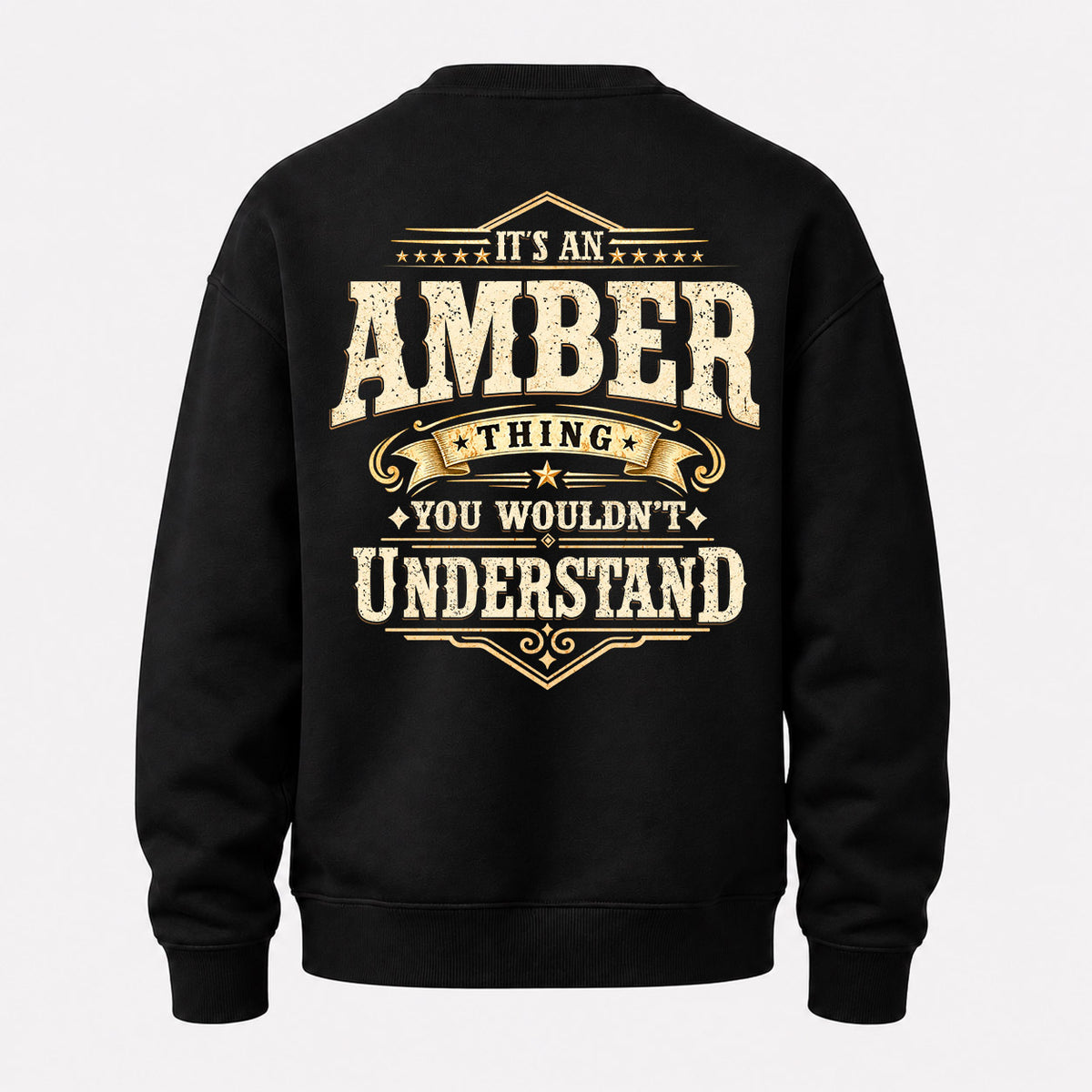 AMBER HH-F003–Personalized Name Quote Apparel “It’s an NAME Thing You Wouldn’t Understand”