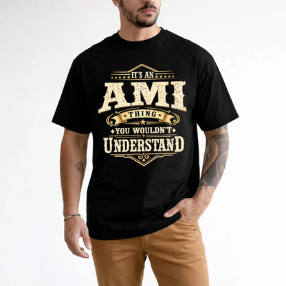 AMI HH-F009–Personalized Name Quote Apparel “It’s an NAME Thing You Wouldn’t Understand”
