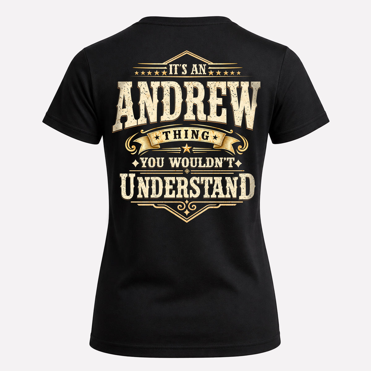 ANDREW HH-F003–Personalized Name Quote Apparel “It’s an NAME Thing You Wouldn’t Understand”