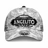 ANGELITO TC01 HH79 Team Your Name Hat, Personalized Camo Baseball Cap, Custom Family Gift, Gift for Him Her
