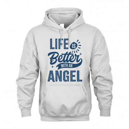 ANGEL HH88-K2–Personalized Name Quote T-Shirt Life Is Better With Unisex Gift