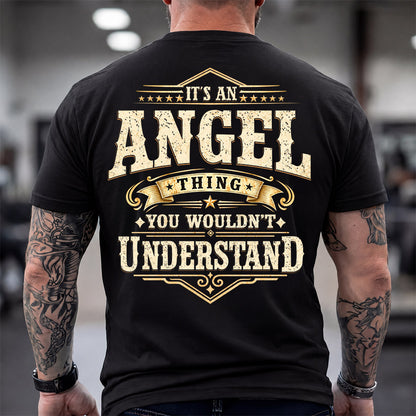 ANGEL HH-F003–Personalized Name Quote Apparel “It’s an NAME Thing You Wouldn’t Understand”