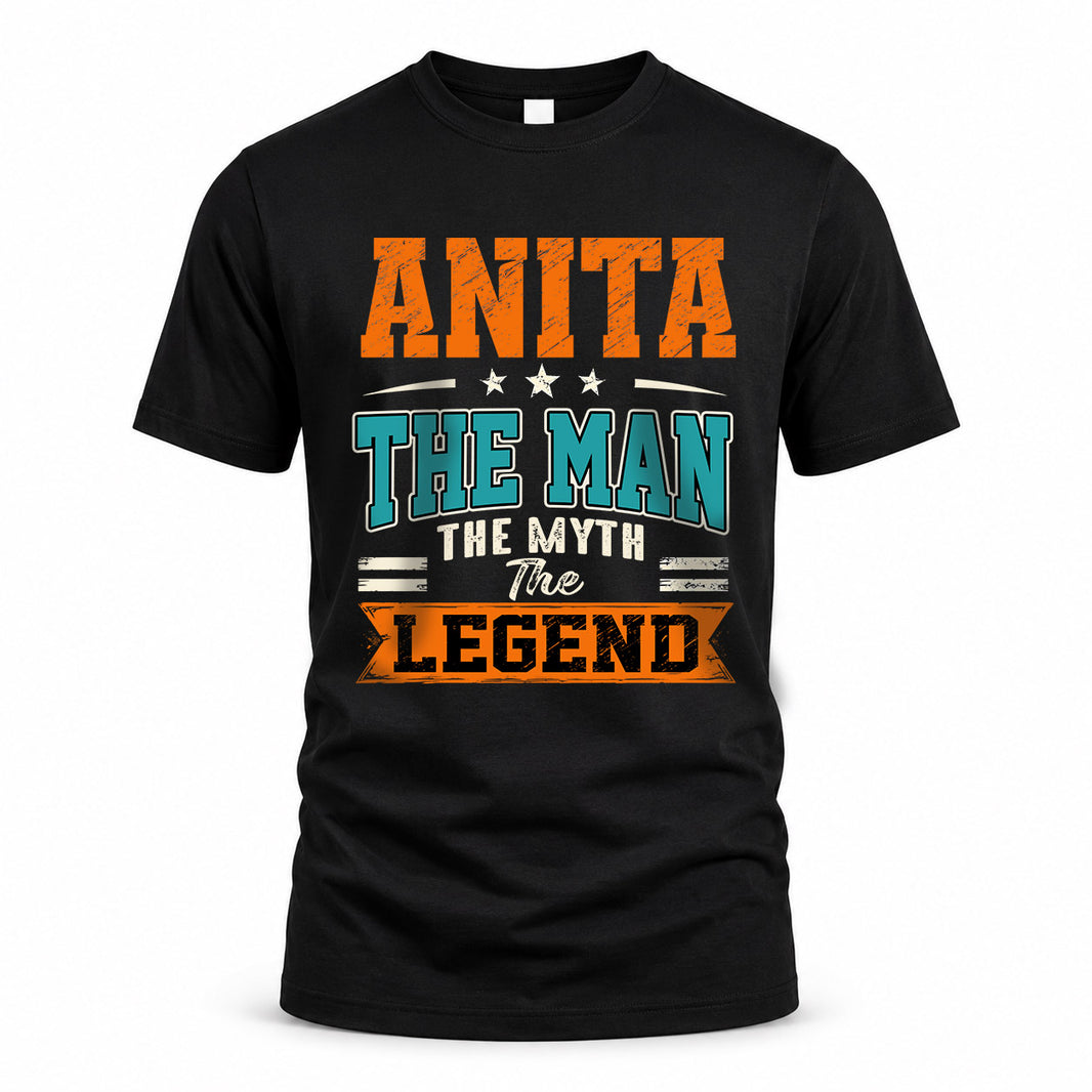 ANITA HH F007 The Man The Myth The Legend Personalized Shirt – Gift for Men