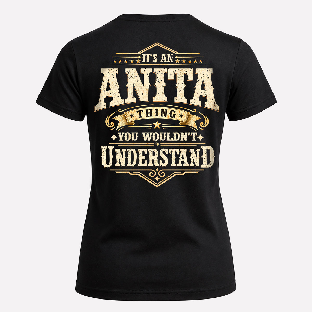 ANITA HH-F003–Personalized Name Quote Apparel “It’s an NAME Thing You Wouldn’t Understand”