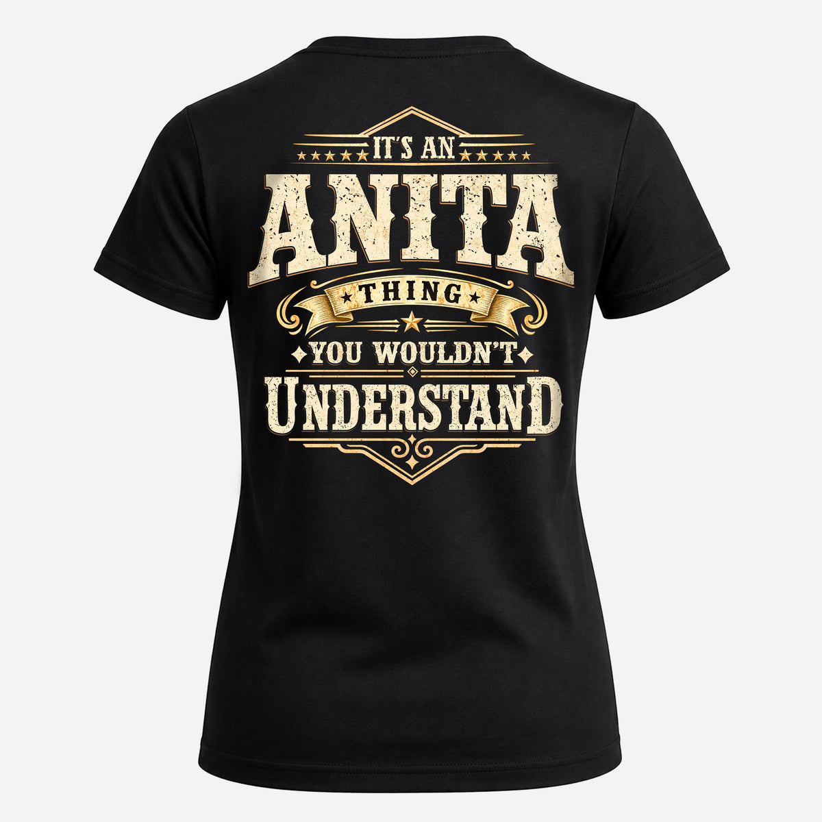 ANITA HH-F003–Personalized Name Quote Apparel “It’s an NAME Thing You Wouldn’t Understand”