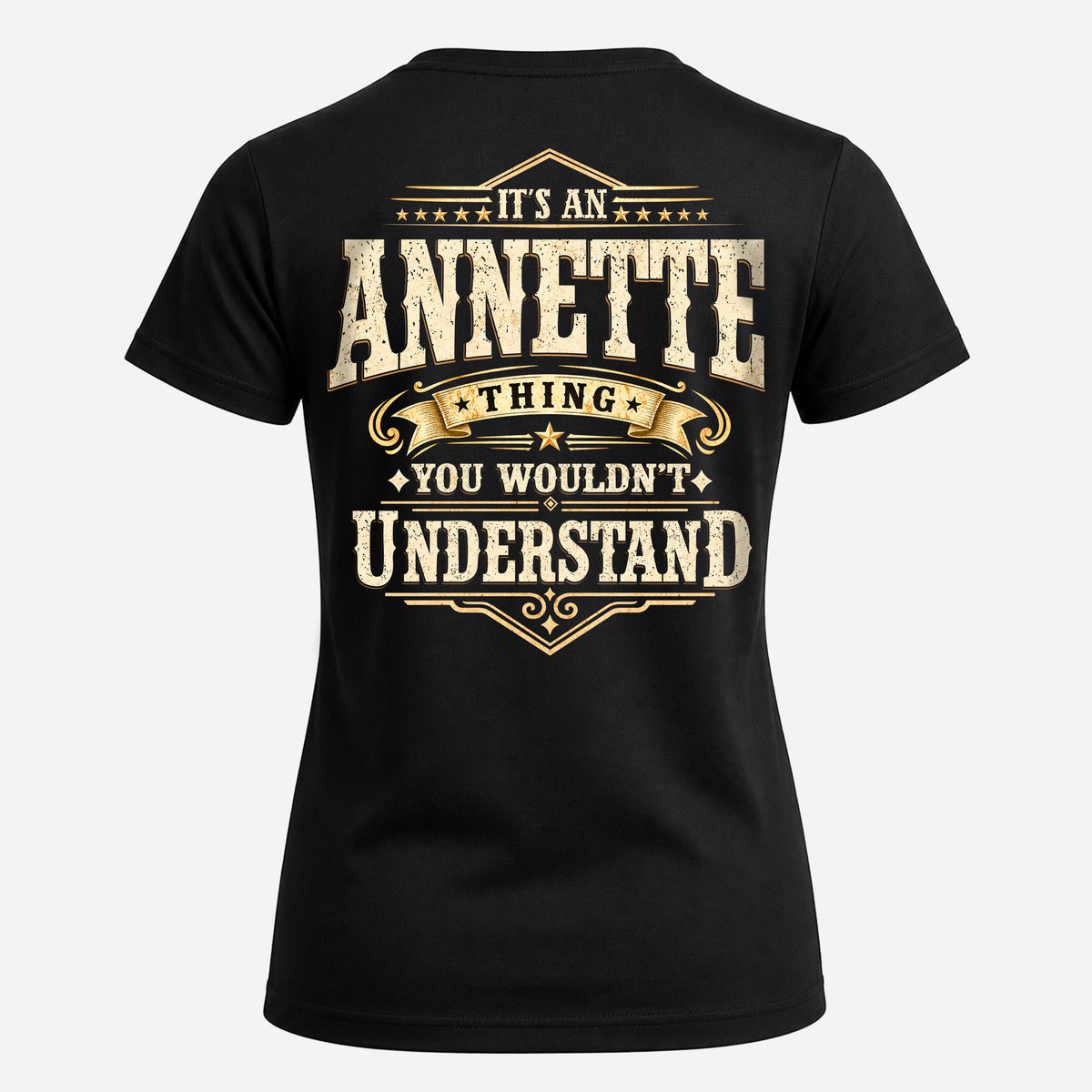ANNETTE HH-F003–Personalized Name Quote Apparel “It’s an NAME Thing You Wouldn’t Understand”