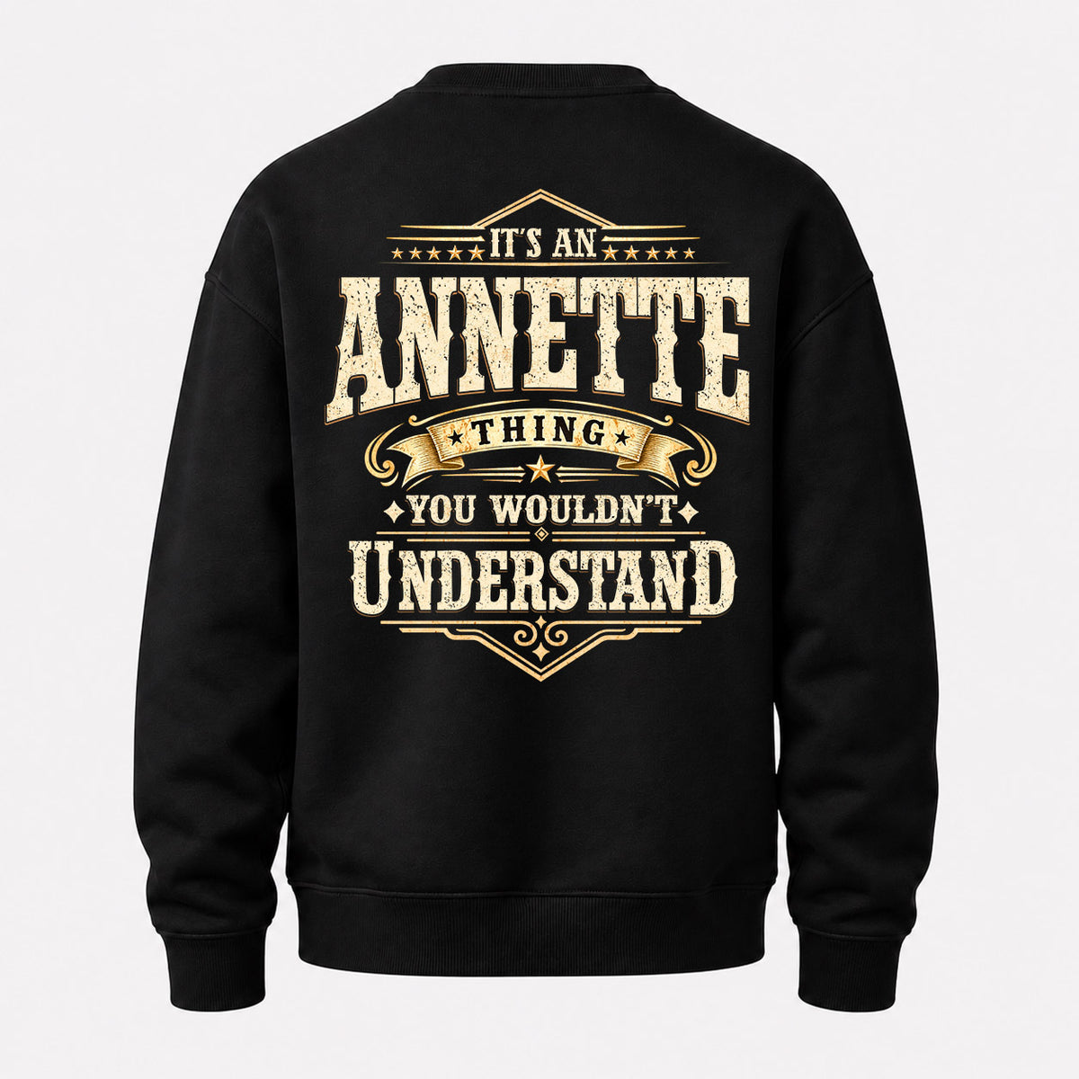 ANNETTE HH-F003–Personalized Name Quote Apparel “It’s an NAME Thing You Wouldn’t Understand”