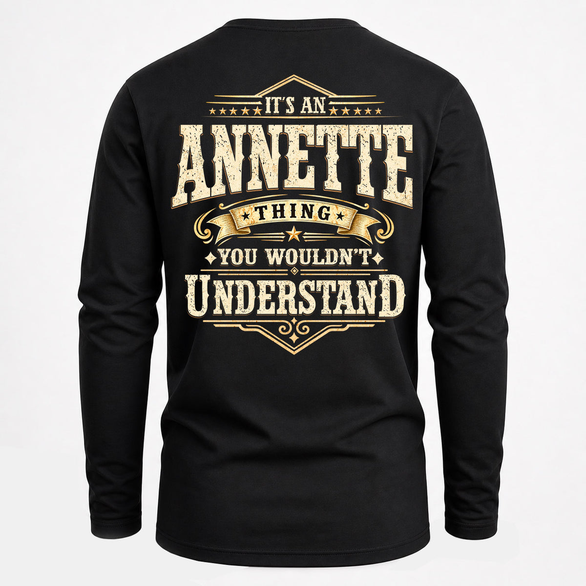 ANNETTE HH-F003–Personalized Name Quote Apparel “It’s an NAME Thing You Wouldn’t Understand”