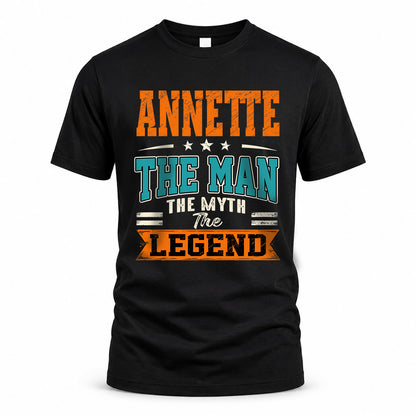 ANNETTE HH F007 The Man The Myth The Legend Personalized Shirt – Gift for Men