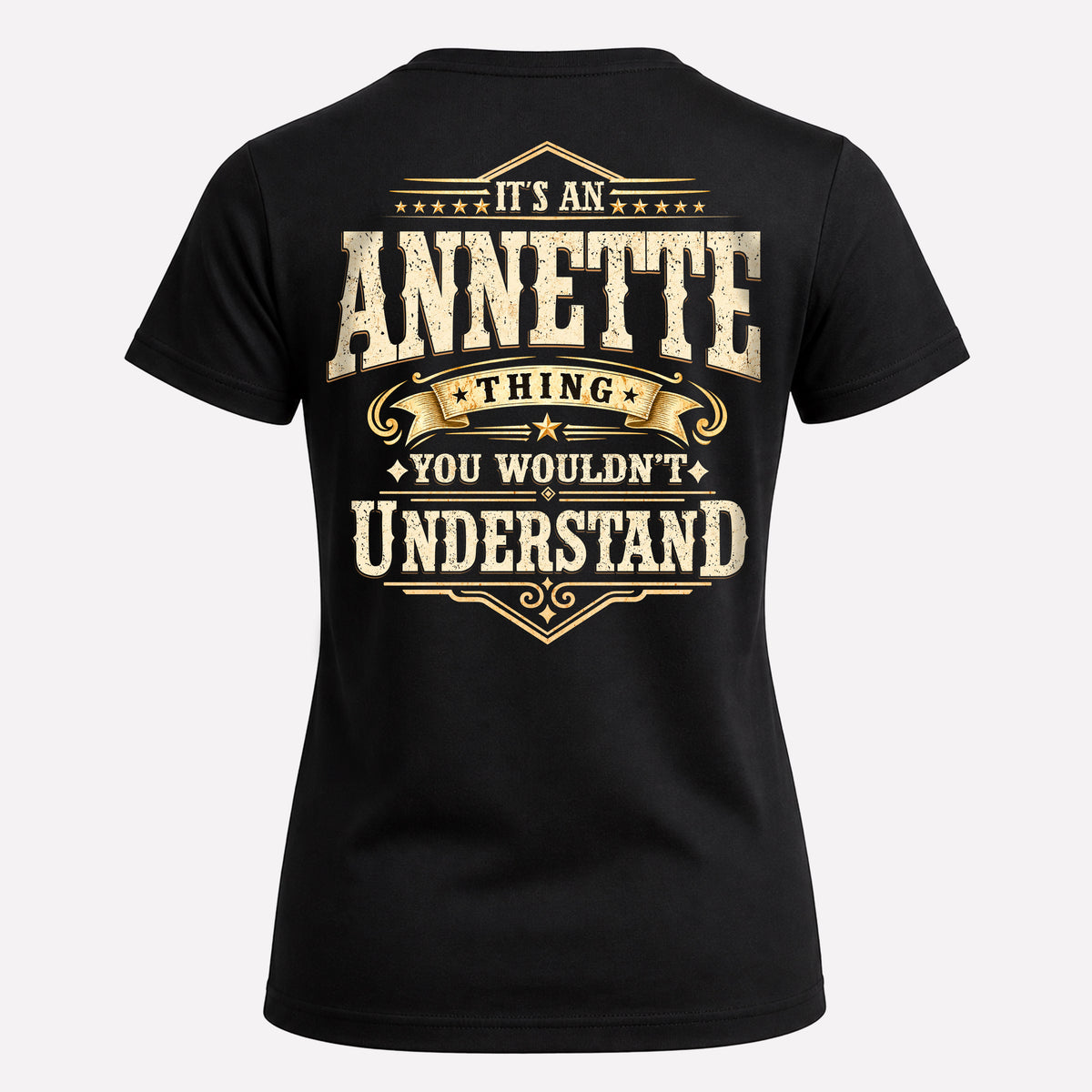ANNETTE HH-F003–Personalized Name Quote Apparel “It’s an NAME Thing You Wouldn’t Understand”